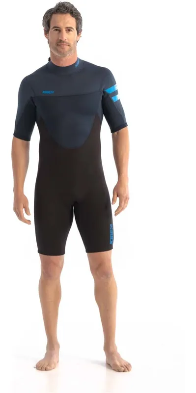Dernier Modèle JOBEHommes Perth 3/2mm Back Zip Shorty Combinaison Néoprène