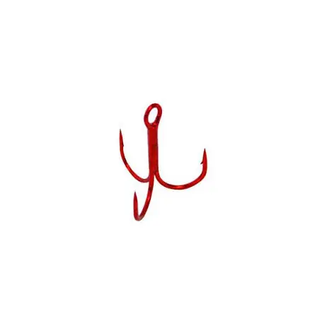 Petit Prix Hameçon triple GAMAKATSU Treble 13 Rouge n°8