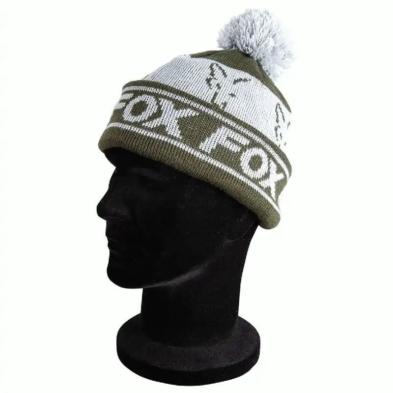 Expédié Aujourd’hui Fox Green and Silver Lined Bobble