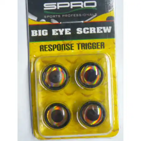 Yeux SPRO Big eye screw 12mm Gold Bon Plan