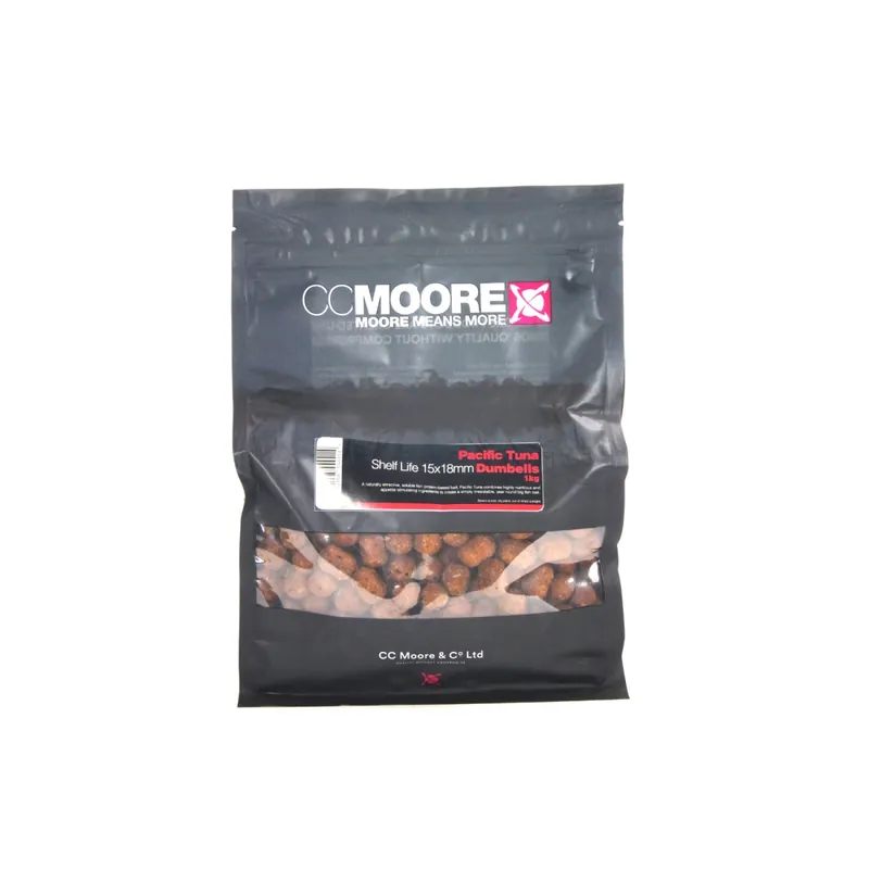 CcMoore Shelf Life Dumbells – Pacific Tuna – 1kg Retour Gratuit