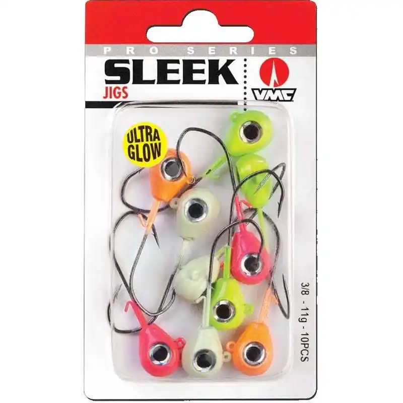 Têtes plombées Sleek Jig UV | VMC Meilleur Choix