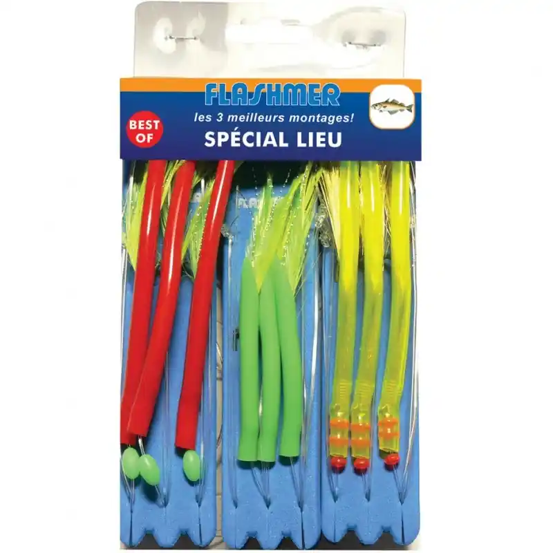 Produit De Marque Kit Leurre FLASHMER Best Of Spécial LIEU