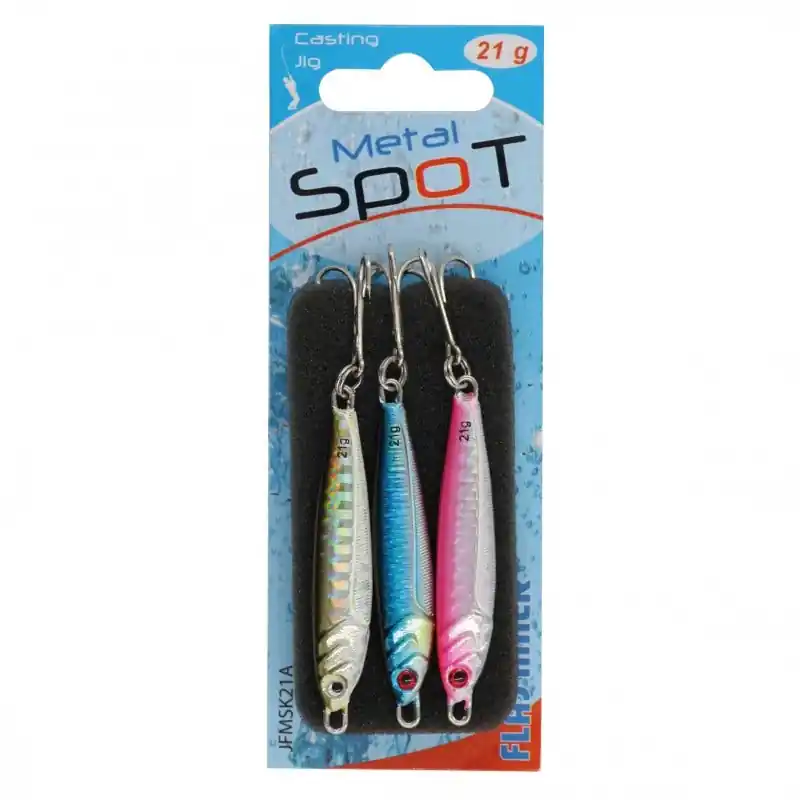 KIT 3 JIG FLASHMER MÉTAL SPOT Meilleur Choix