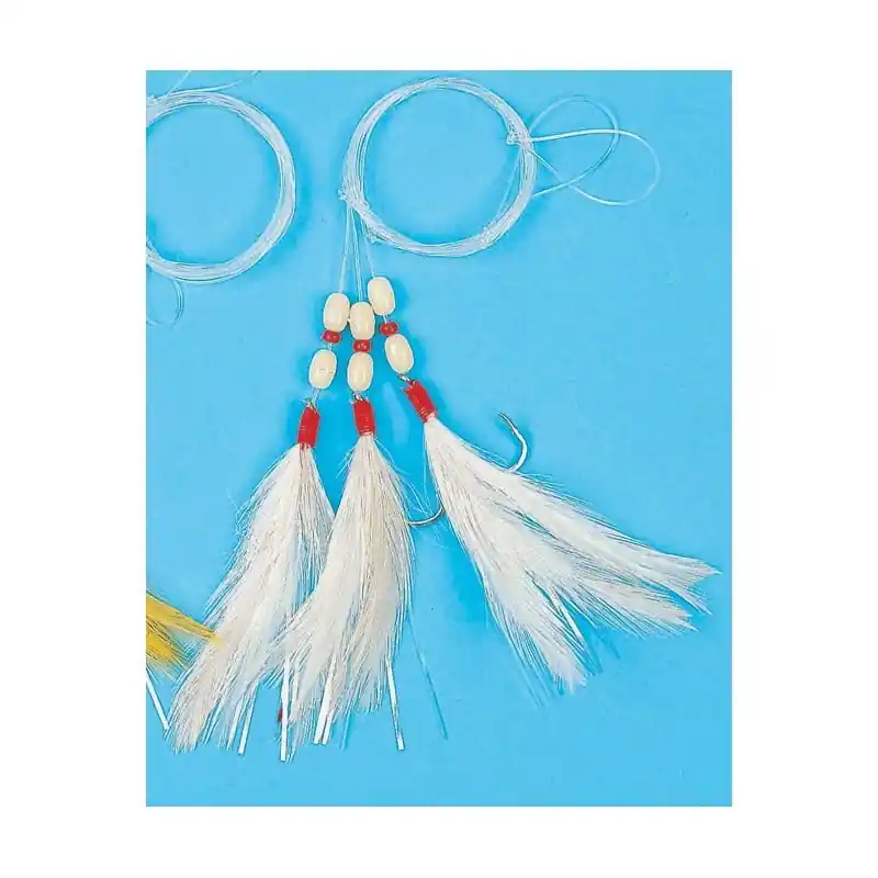 Seulement Aujourd’hui BAS DE LIGNE FLASHMER BONITOBAR BLANC