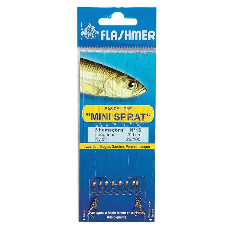 Affaire À Saisir BAS DE LIGNE FLASHMER MINI SPRAT N16