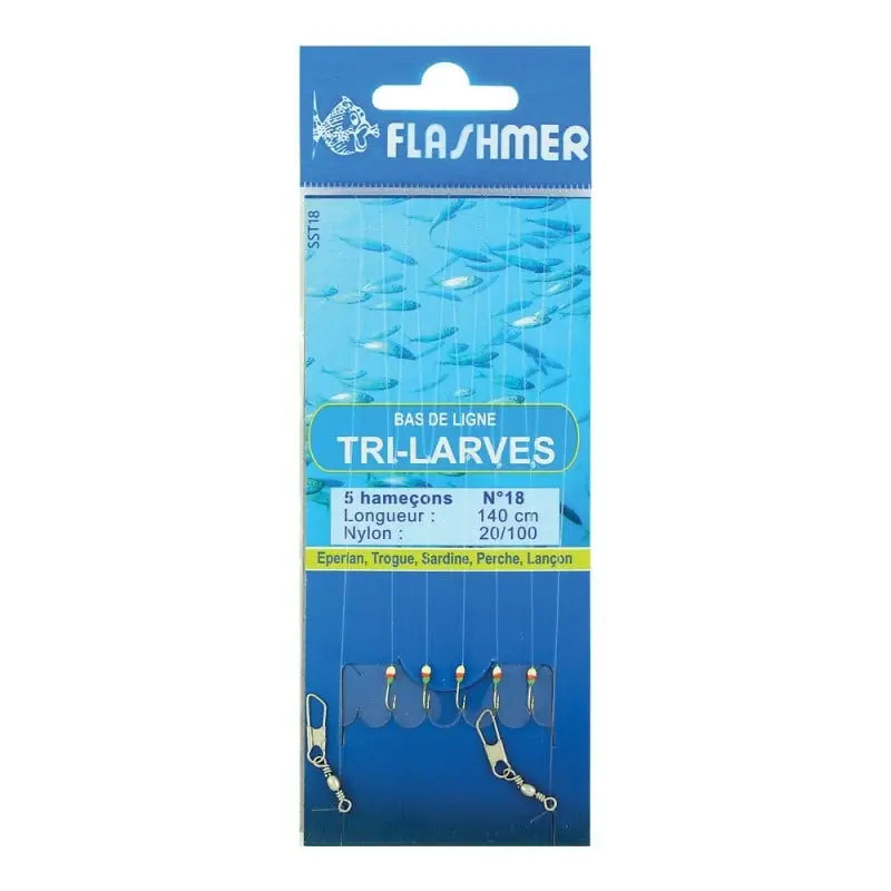 Bon Marché BAS DE LIGNE FLASHMER TRI-LARVES