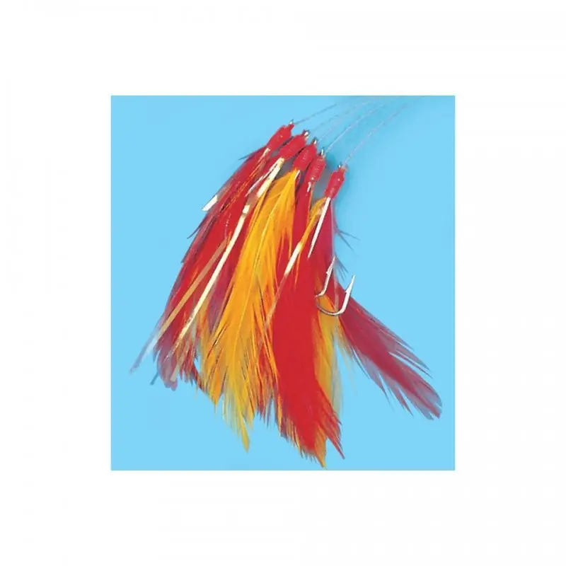 Produit De Marque BAS DE LIGNE FLASHMER 3 PLUMES FILAMENTS 1/0 R/J