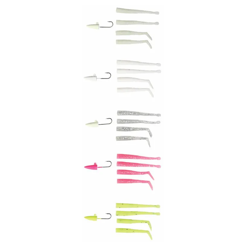 Populaire KIT LEURRE SAVAGEAR MINI SANDEEL LIGHT RANGE FISHING