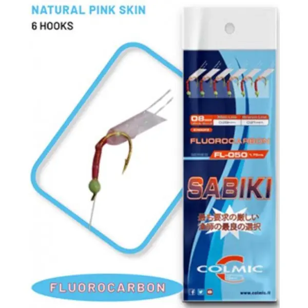Nouveauté BAS DE LIGNE FLUORO COLMIC SABIKI FL