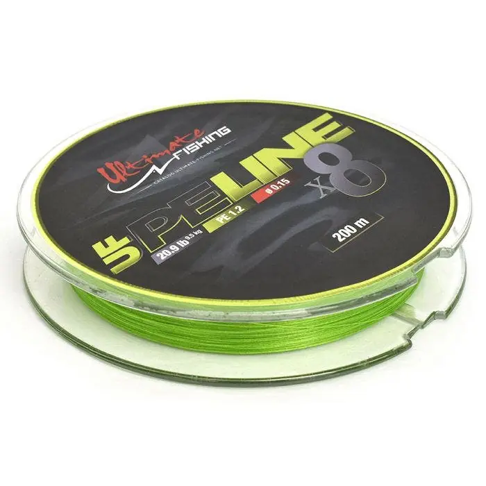 Satisfait Ou Remboursé TRESSE UF PE LINE X8 200M CHARTREUSE | ULTIMTE FISHING
