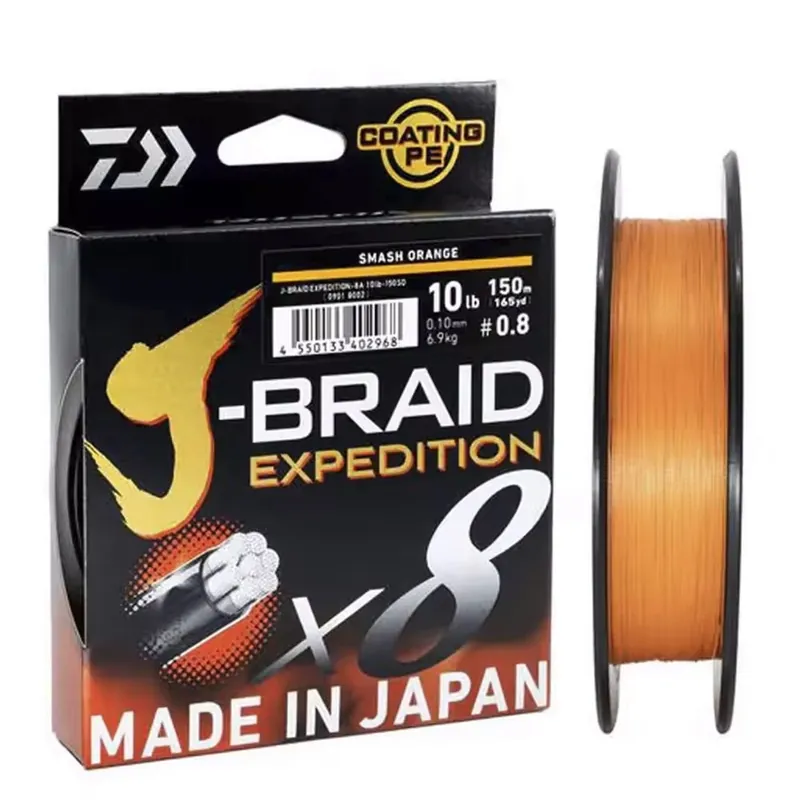 Tresse J-Braid Expedition X8 150m | DAIWA Solde