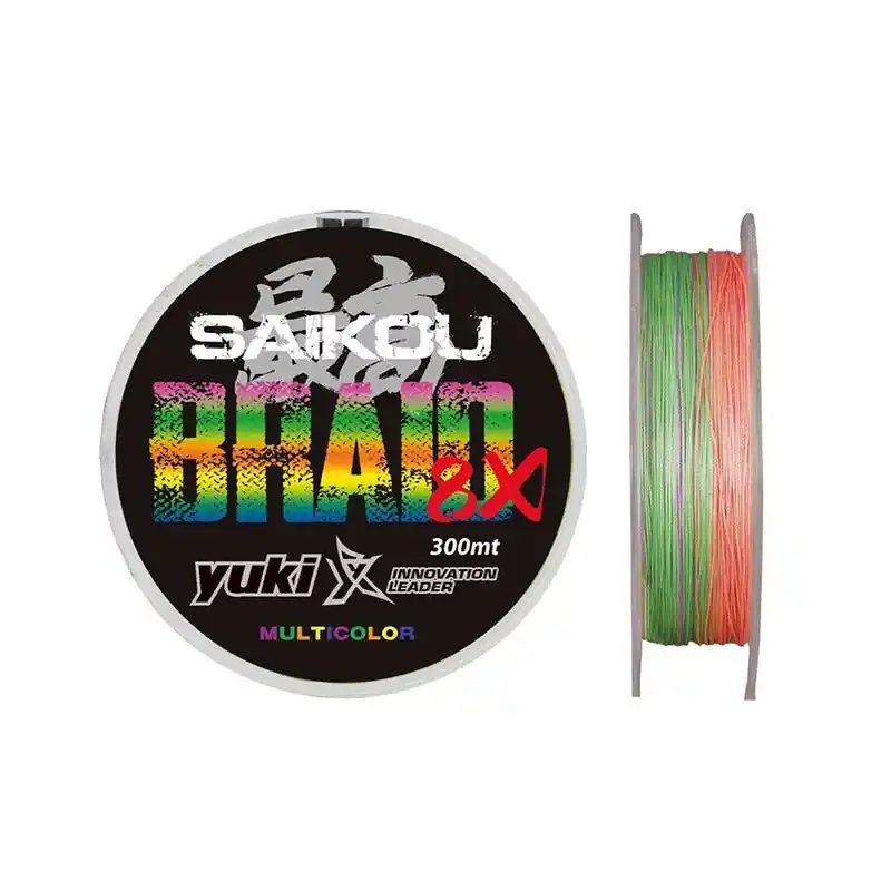 TRESSE SAIKOU 8X MULTICOLORE 300M |YUKI Promotion