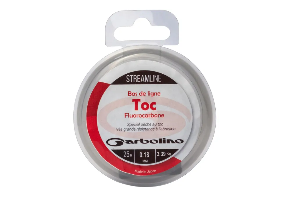 Vente Flash FIL FLUORO STREAMLINE TRANSPARENT 25M