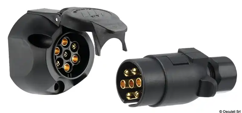 Vente Flash Prise et fiche 7 pôles pour remorque- Osculati [1419000]