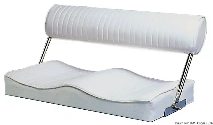 Acheter En Ligne Siège biplace avec dossier rabattable 80×40 cm- Osculati [4841200]