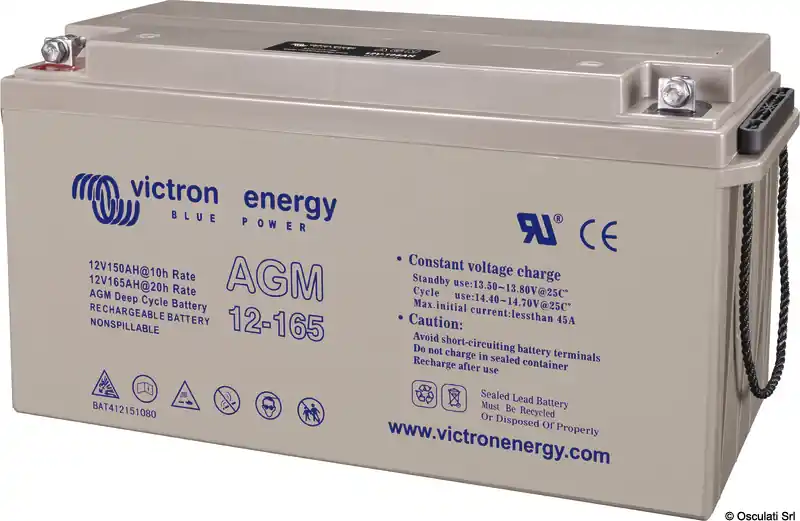 Acheter En Ligne Batterie VICTRON AGM Deep Cycle 12 V 165 Ah- Osculati [1241604]