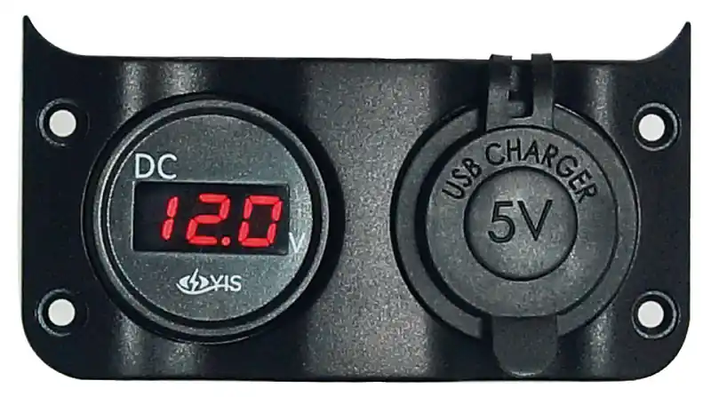 Voltmètre 3/30 V + prise USB double- Osculati [1410409] Petit Prix