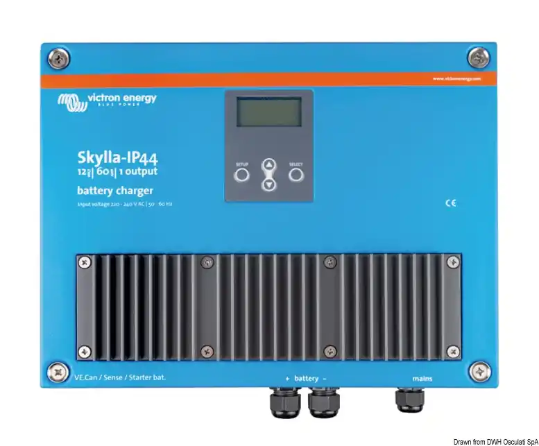 Achetez Aujourd’hui Chargeur de batterie Skylla IP65 12/70(3) 120-240V- Osculati [1426720]