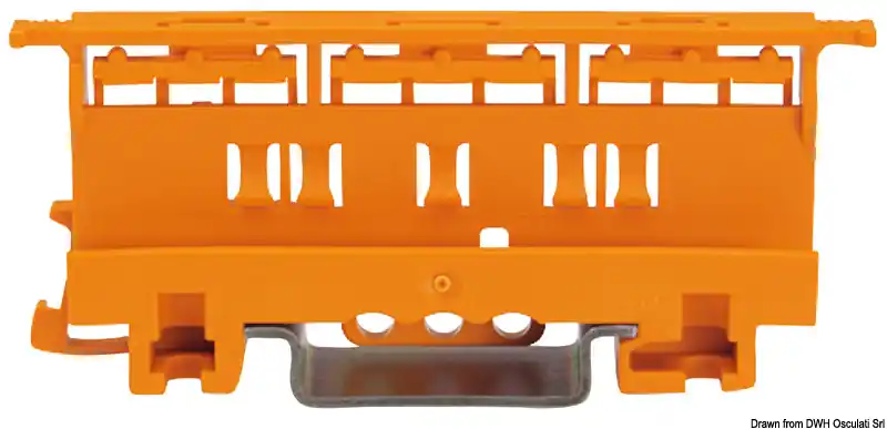 Vente Directe Support de montage pour connecteurs 4 mm2- Osculati [1428650]