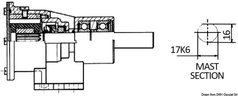 Vente Flash Pompe Nauco 335 46 l joint mécanique- Osculati [1605201]