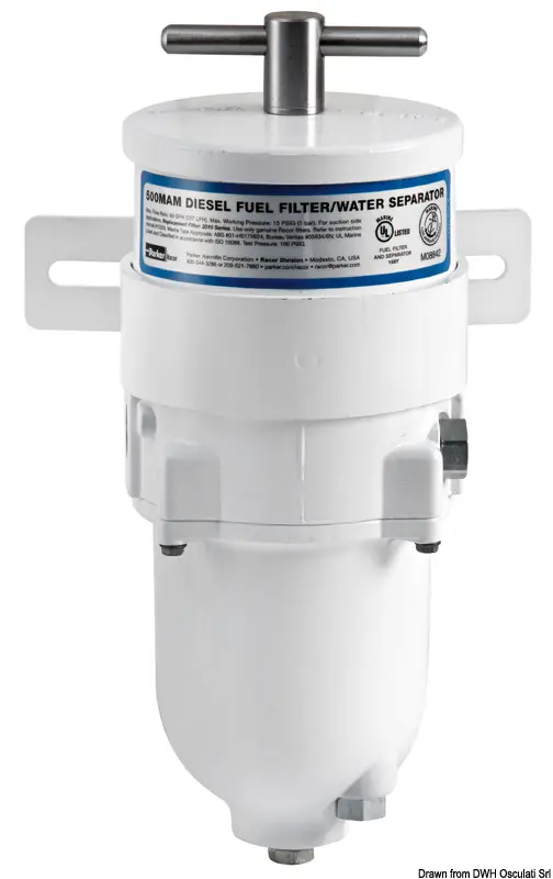 Filtre RACOR 500MAM entièrement métallique- Osculati [1766711] Offre Exclusive