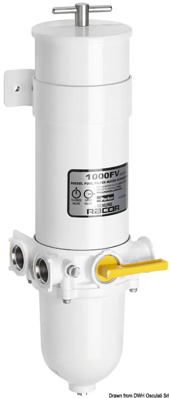 Filtre RACOR 1000MAM entièrement métallique- Osculati [1766713] Haute Qualité