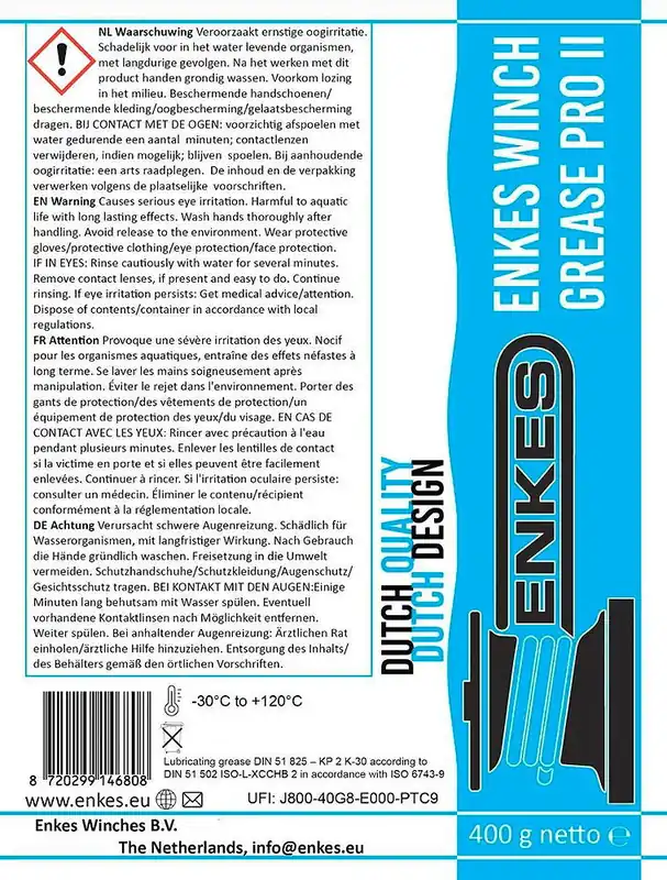 Achat Immédiat Graisse à winch 400g