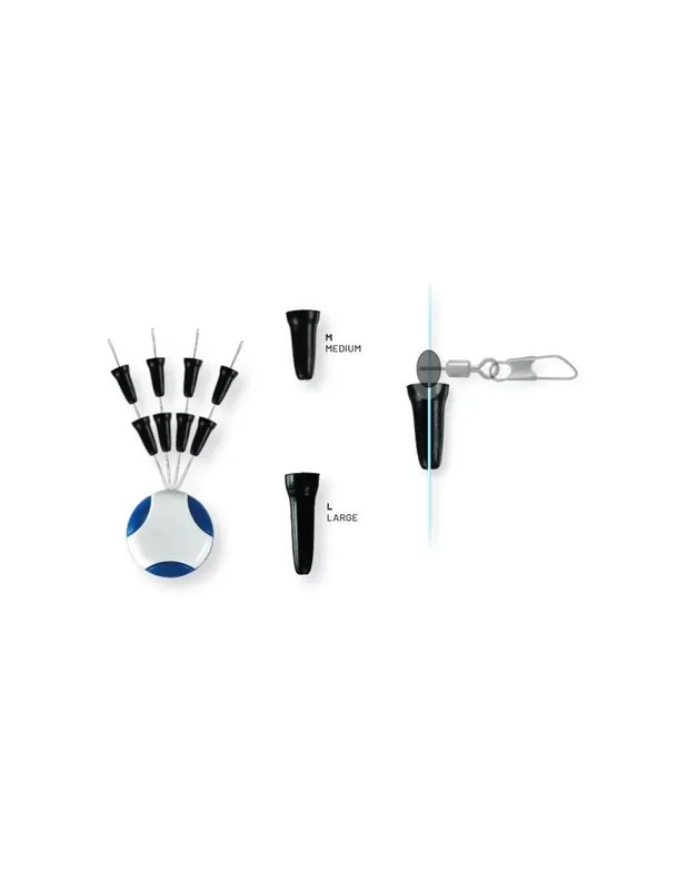 Colmic Free Running Bouchon en caoutchouc 8pcs Meilleur Prix