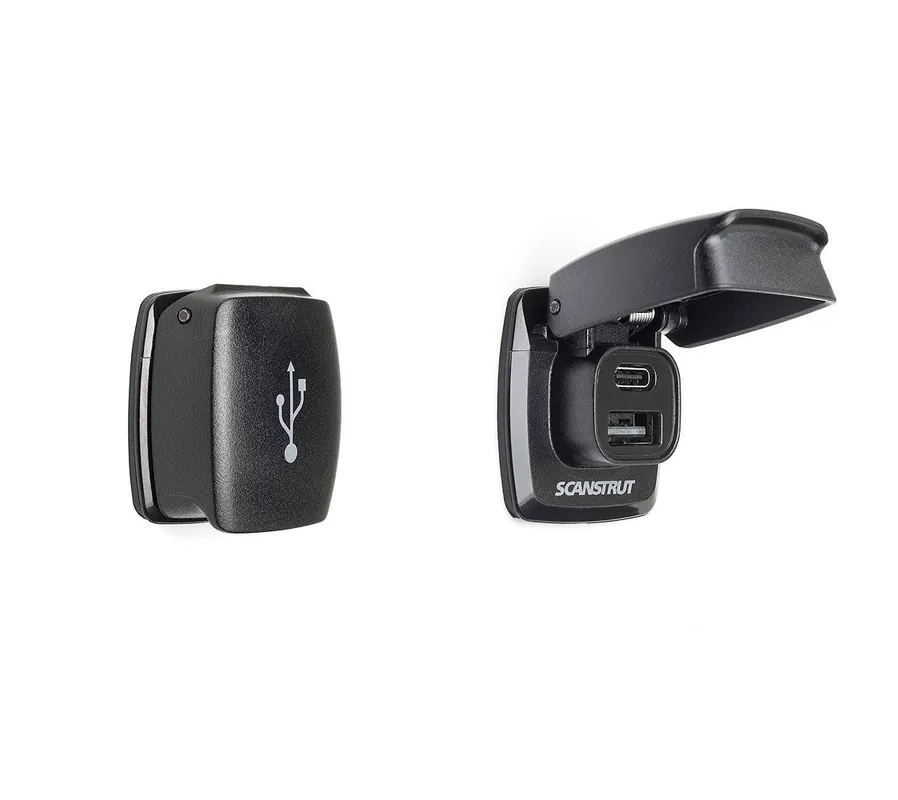 Scanstrut Dual USB prise TYP A et TYP C Quantité Limitée