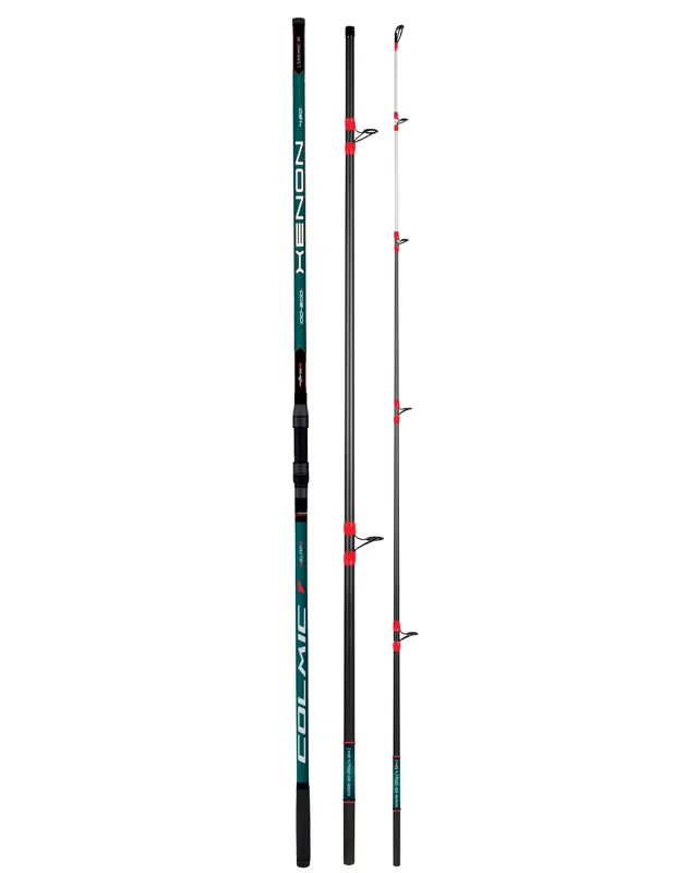 Canne à pêche Colmic Xenon Surfcasting 100/200 gr 3 brins Jusqu’à Épuisement Des Stocks