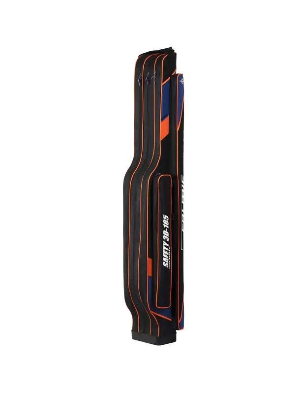 Colmic Safety 3d Porte-cannes Fourreau 3 compartiments + 3 latéraux 185 cm Nouvel Arrivage