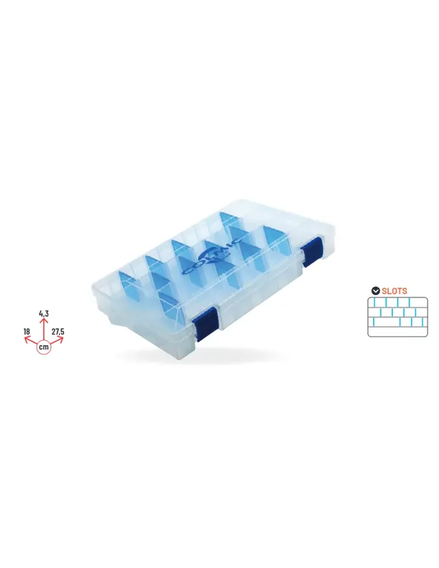 Prix Réduit Colmic Horizon Boxe 408 Boîte à accessoires modulaire 18×4,3×27,5 cm