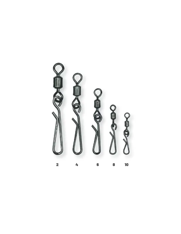 Achat Immédiat Colmic Rolling + Hanging Snap Rolling Emerillon avec Quick Snap Hook 12 pcs