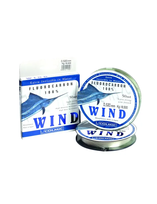 Colmic Wind Fluorocarbone 50 m De la taille 0,16 à 0,70 mm Commander Vite
