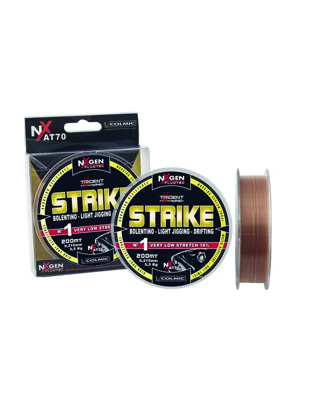 Colmic Strike 200 mt Ligne de pêche Conçu pour la pêche en bateau Nouveauté