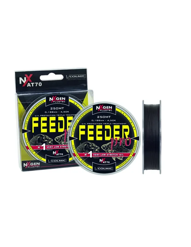 Livraison Gratuite Ligne de pêche au feeder Colmic Feeder Pro 250 mt spéciale