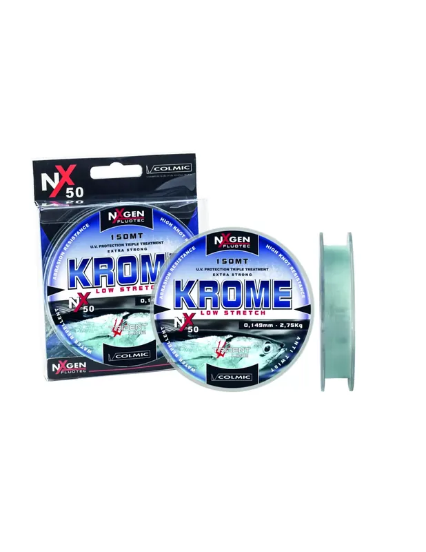 Petit Prix Ligne de pêche Colmic Krome 300 mt fiable et résistante