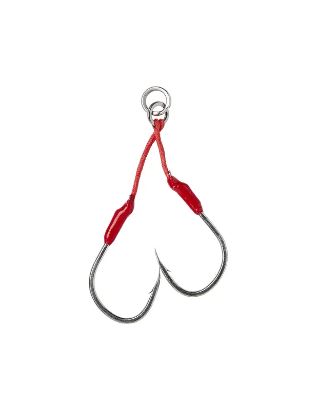 Savage Gear Bloody Assist Hameçon SJ Double Assist Pack de 2pcs Satisfait Ou Remboursé