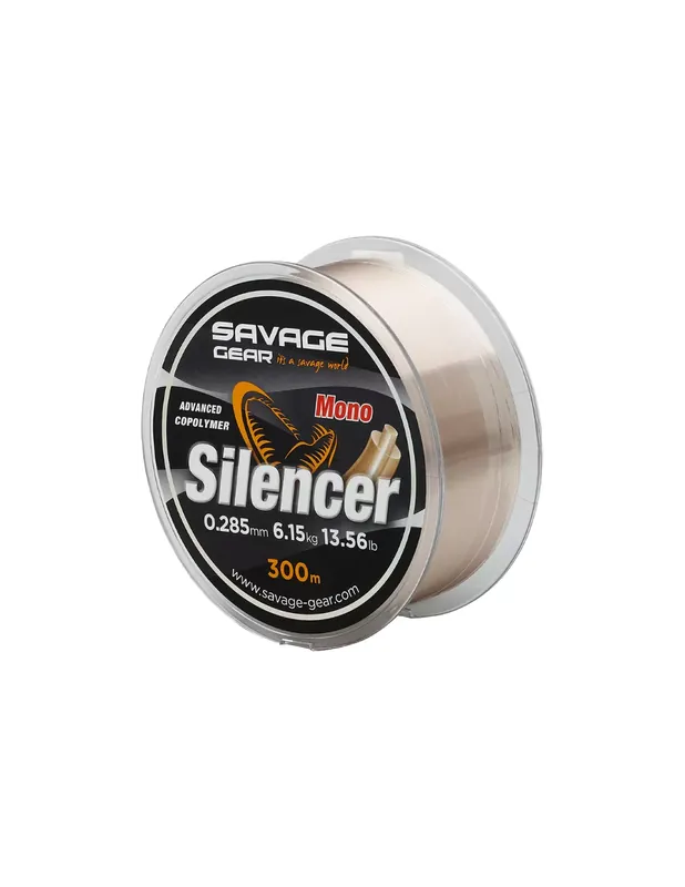 Savage Gear Silencer Mono 150 mt monofilament à faible élasticité Must-Have
