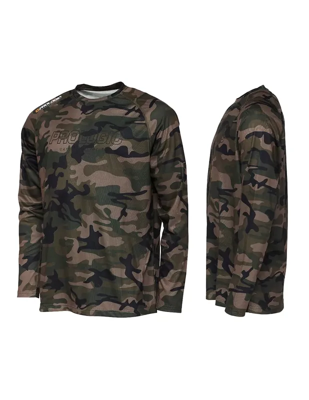 Prologic Camo T-shirt à manches longues Satisfait Ou Remboursé