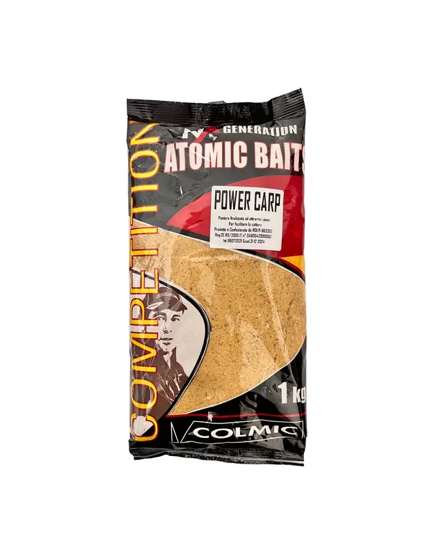 Colmic Amorce Atomic Bait Power Carp Competition 1 kg Livraison Express