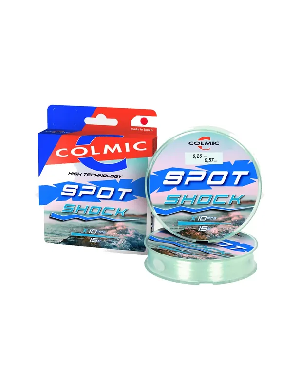 Offre Exclusive Colmic Spot Shock Surfcasting 15 mt 10pz