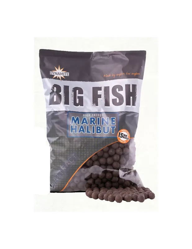 Authentique Appât à dynamite Flétan marin Furquis 15 mm 1,8 kg