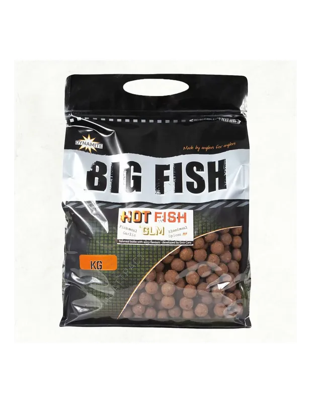 Dynamite Appât Poisson chaud Glm Boilies 15 mm 1,8 kg Meilleure Vente