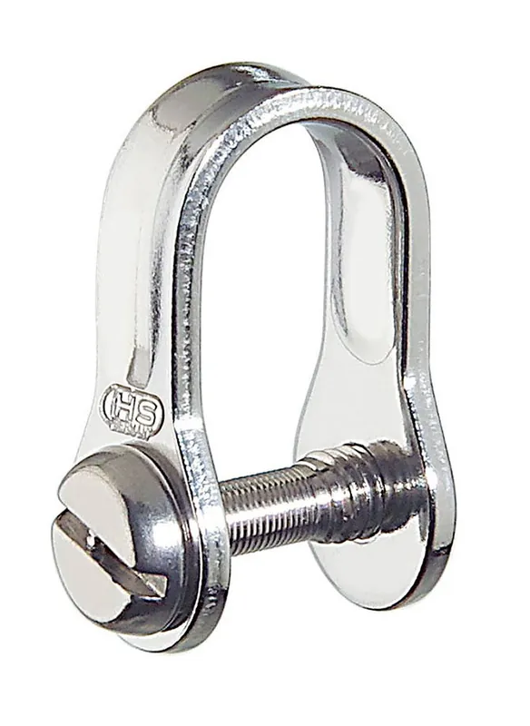 Manille plate avec tête bombée Meilleur Choix