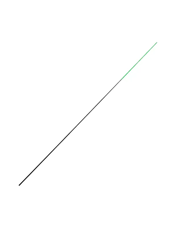 Maver Vetta Cima cannes à pêche de remplacement vert en carbone solide Acheter En Ligne