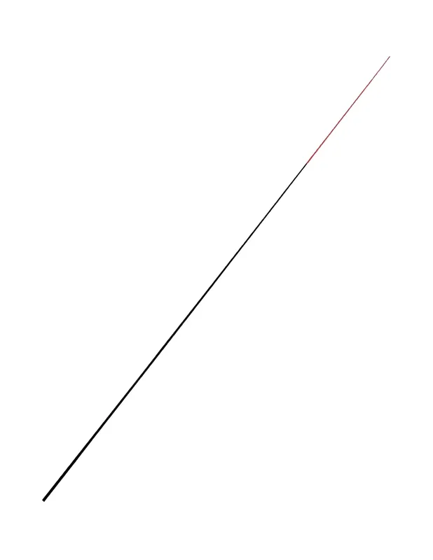 Dernière Chance Corde en carbone complet avec cannes à pêche de remplacement à pointe rouge