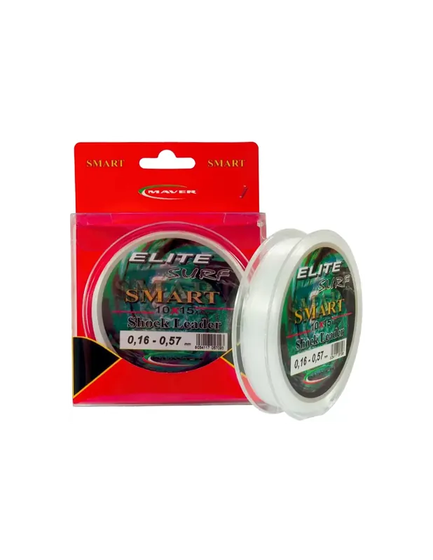 Maver Smart Elite Shock Leader 10pcs de 15 mètres Affaire À Saisir