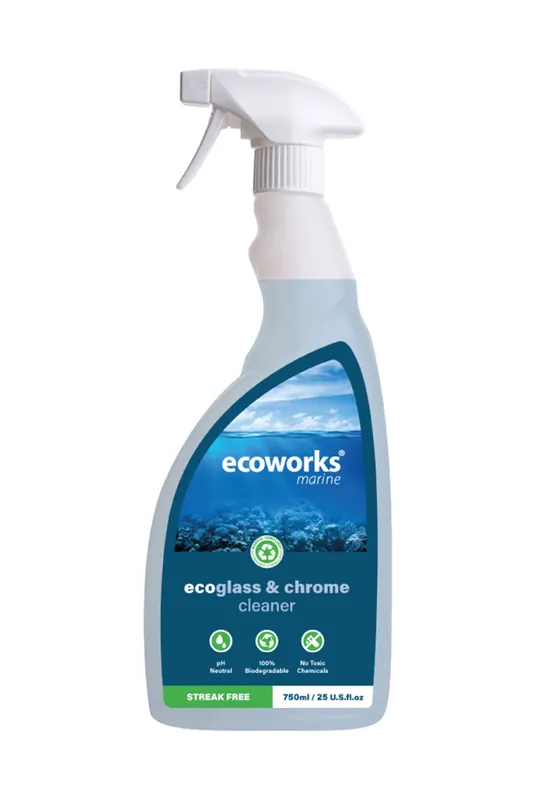 Achetez Aujourd’hui Ecoworks Ecoglass & Chrome Cleaner (Nettoyant pour vitres et chromes)